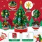 Advent Calendar 2024 Christmas Tree Building Blocks Kit with LED Light & Music Box, 24 Days Christmas Countdown Calendar Building Block for Kids Adult, Desk Decor for Teens Boys Girls